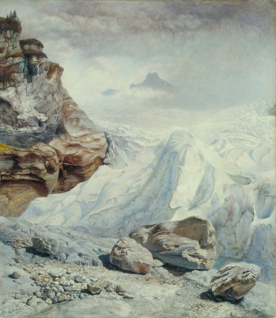 Gletscher von Rosenlaui von John Brett